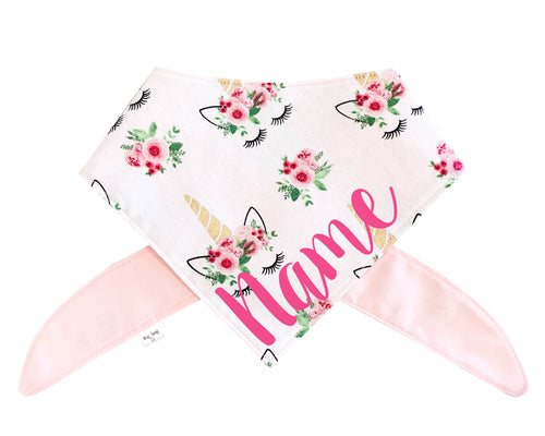 Floral Unicorn Bandana
