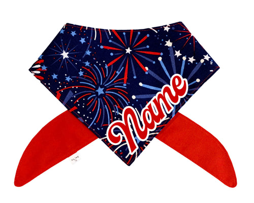 Puppy You're a Firework Dog Bandana