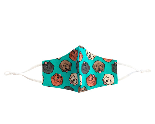 Doodle Adjustable Face Mask