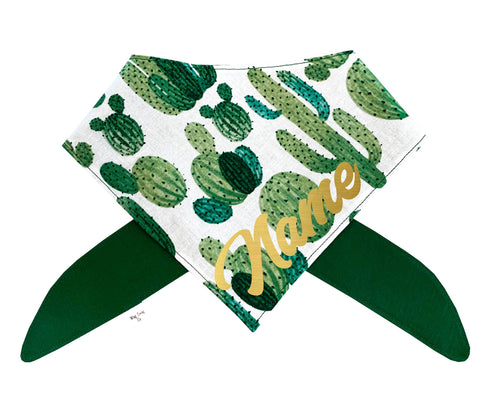 Looking Sharp! Cactus Bandana *Font Color Options Avail*