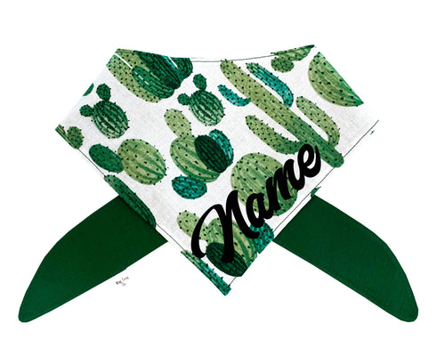 Looking Sharp! Cactus Bandana *Font Color Options Avail*