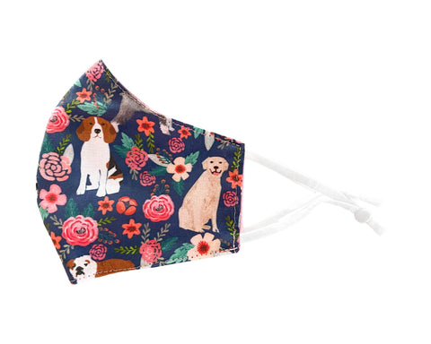 Doodle Adjustable Face Mask