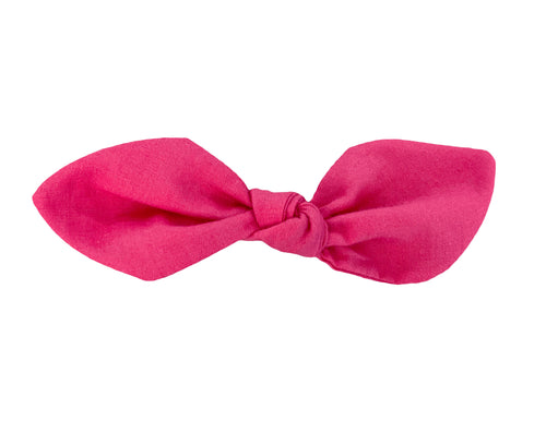 Dark Pink Hair Bow