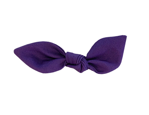 Purple Hair Bow