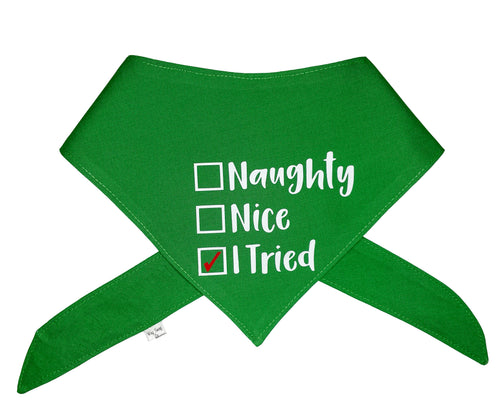 Naughty/Nice Bandana