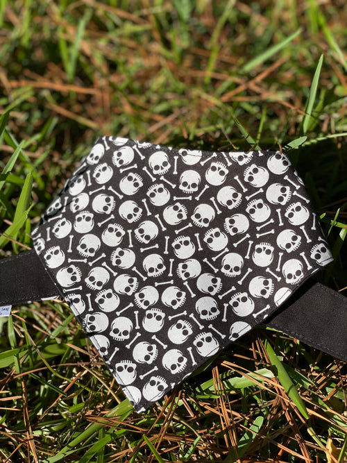Skull & Bones Dog Bandana